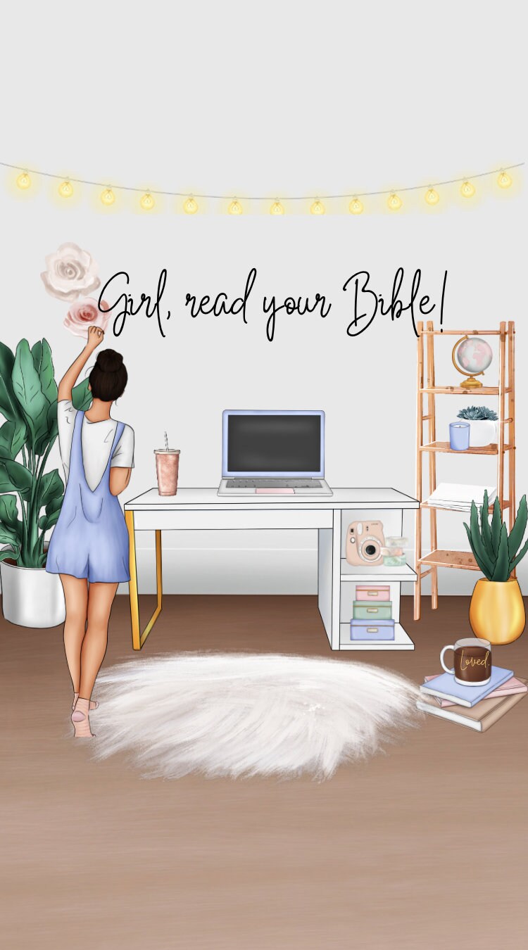 Girl Read your Bible!