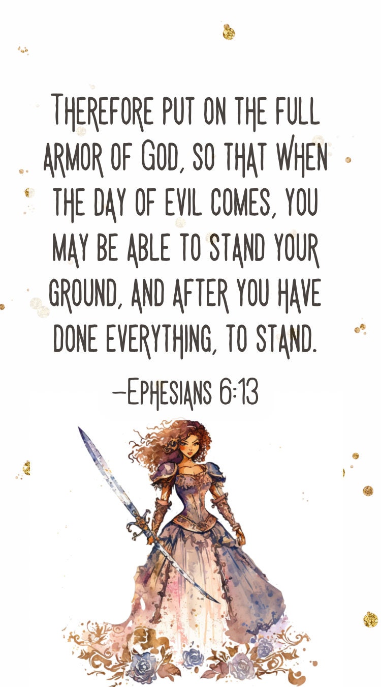Watercolor Prayer Warrior
