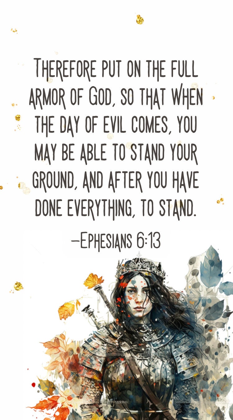 Watercolor Prayer Warrior