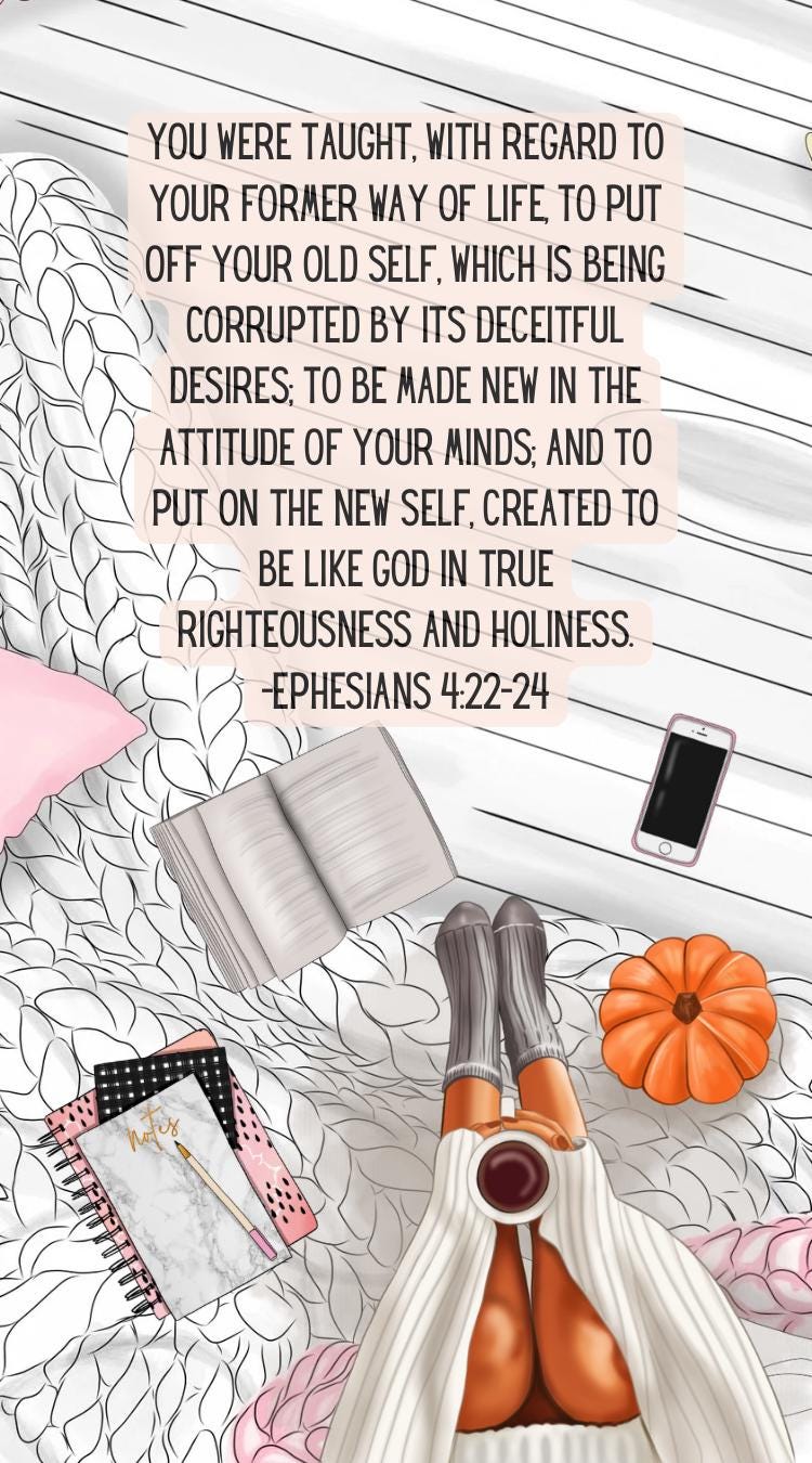 Ephesians 4:22-24