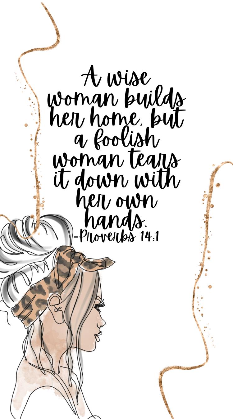 Proverbs 14:1