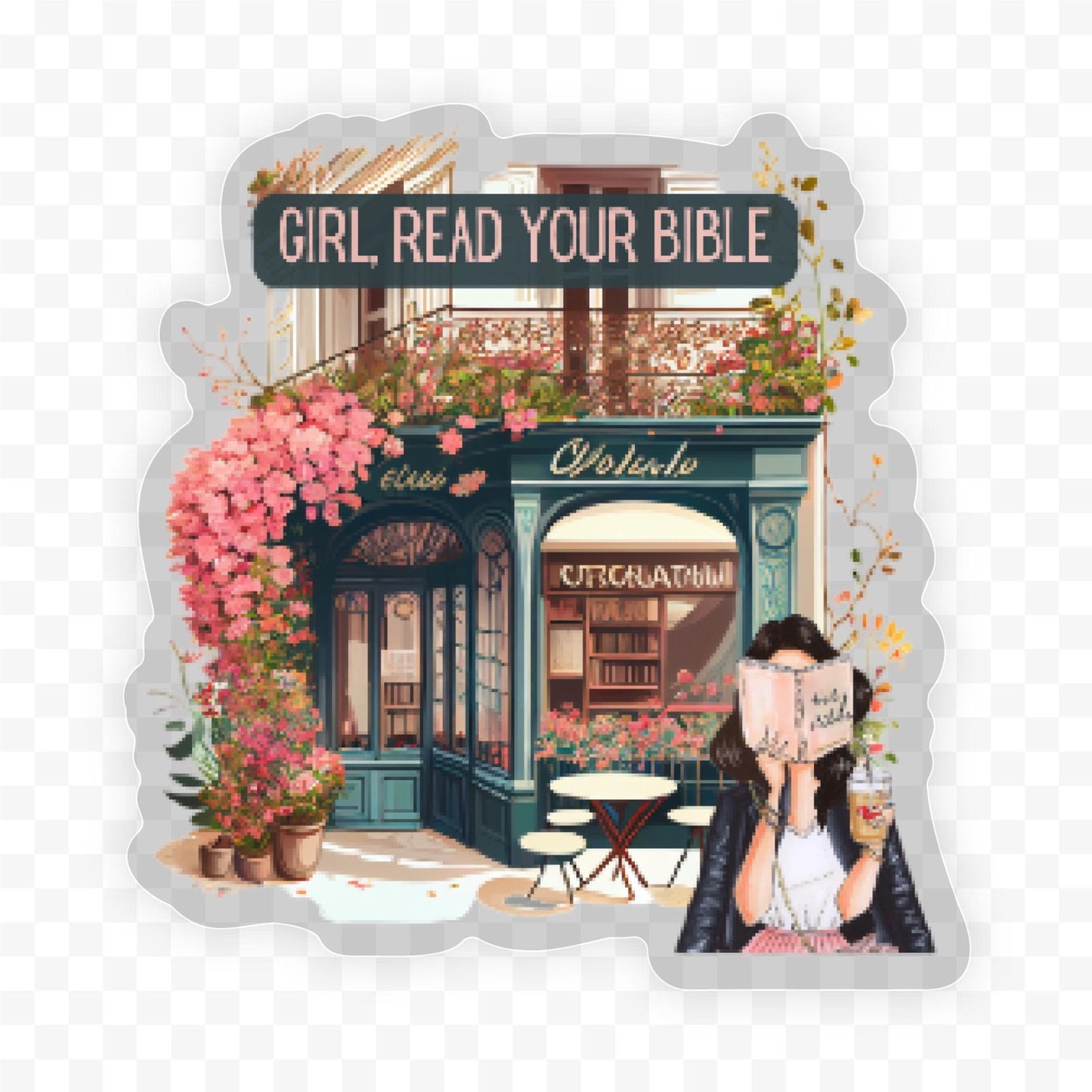 Girl Read your Bible