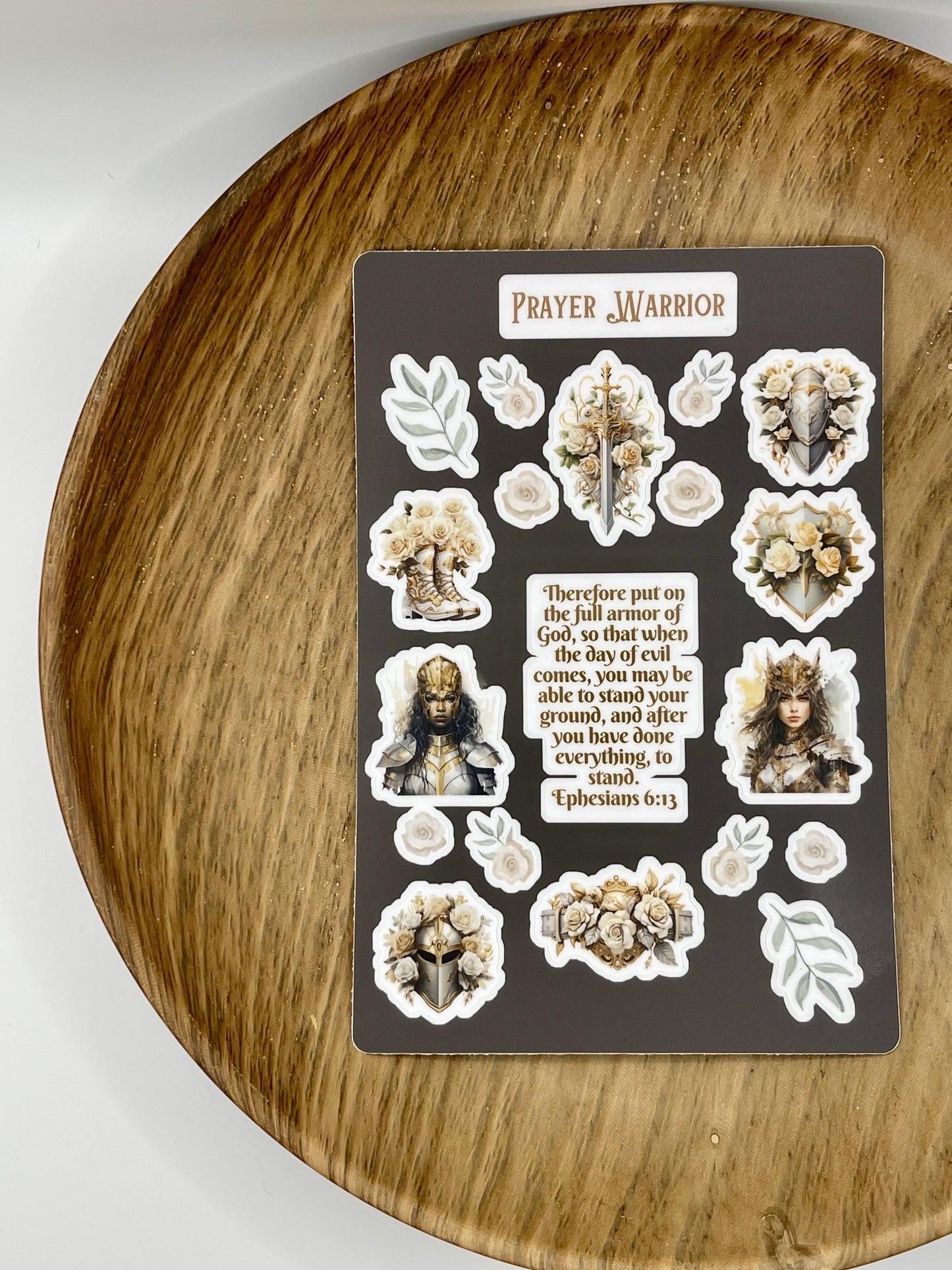 Ephesians 6:13 Sticker Sheet