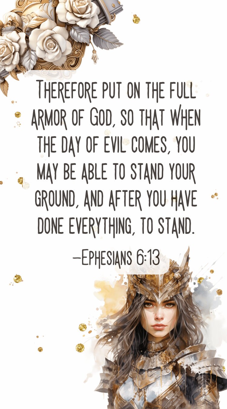 Watercolor Prayer Warrior